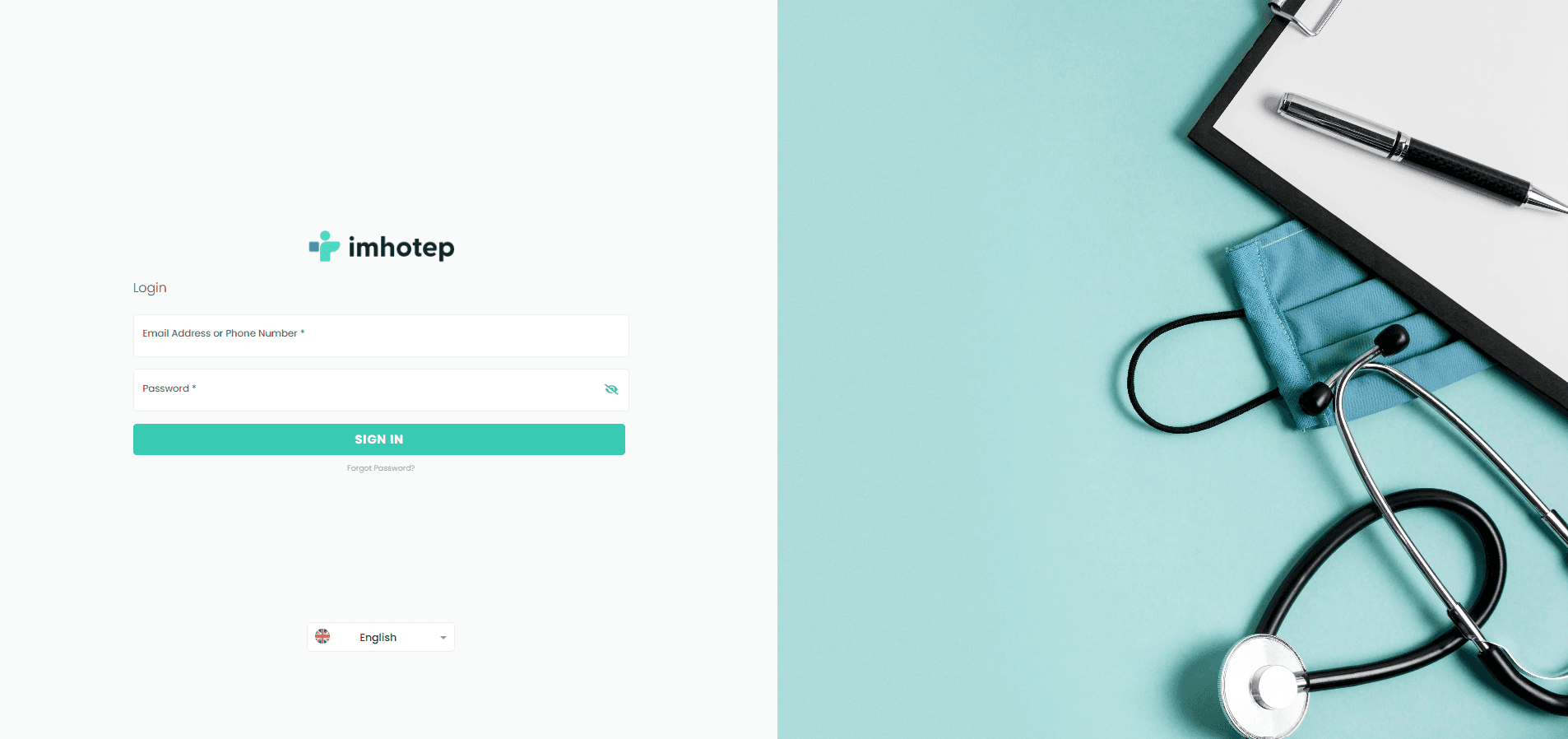 Imhotep Dashboard